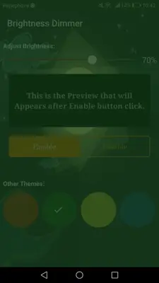 Brightness Dimmer android App screenshot 10